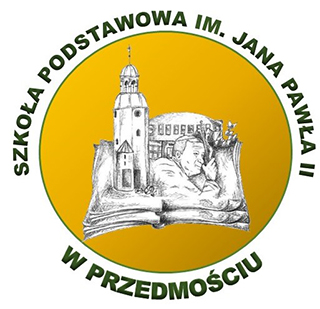 Logo Szkoły Podstawowej im. Jana Pawła II w Przedmościu