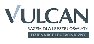 Logo firmy Vulcan - dziennik elektroniczny.