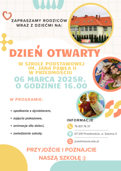 dzien otwarty plakat